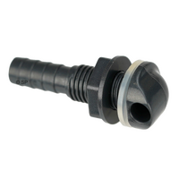 Waterway 90 degree nozzle return fitting for system air bleed - Dark Grey
