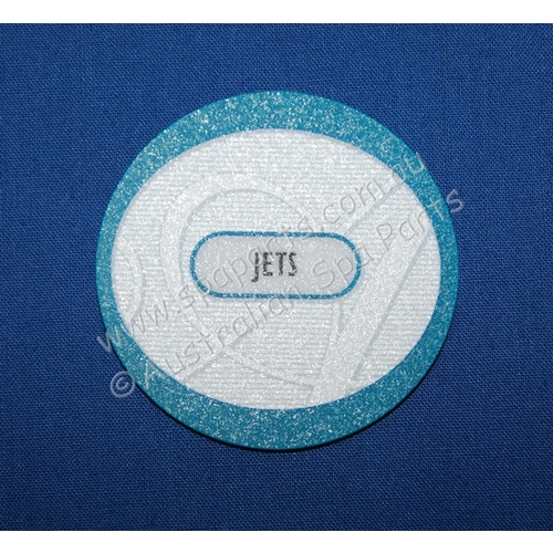 Artesian Spas 2" single touchpad overlay decal - suits Aeware In.K111
