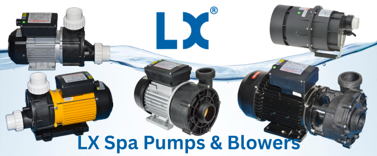 LX pumps and blowers Australia online spa store