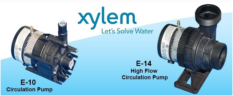 Xylem E-10 & E-14 spa circulation pumps online