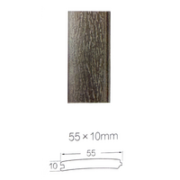 Spa Cabinet Panel / Skirt - Curved - 55mm wide x 10mm thick x 100mm long - Grey