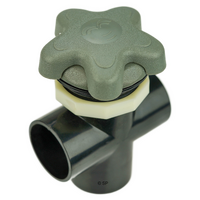 Jazzi Spas 1.5" Diverter Valve - Grey