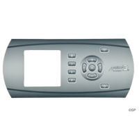 Aeware In.K600 streamlined static topside touchpad panel decal overlay only