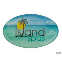 Artesian Island Series Spas Pillow Dome / Logo Insert