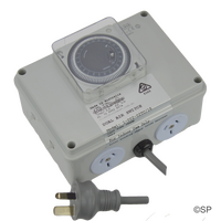 Spa Airswitch - 15A double w/timeclock & premium air sensors
