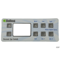 Balboa Topside Overlay Decal to suit b 51058 Serial Digital Deluxe Touchpads