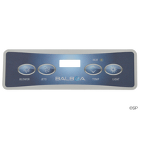 Balboa VL401 touchpad overlay decal