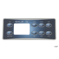 Balboa Topside Overlay Decal to suit b 54108 M2/M3 Serial Digital Deluxe Touchpads