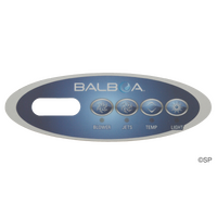 Balboa VL 200 Mini Oval touchpad overlay decal