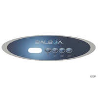 Balboa VL260 4 ButtonOval Topside Panel Overlay Decal Jets/Blower/Temp/Light