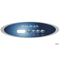 Balboa VL260 4 ButtonOval Topside Panel Overlay Decal Jets/Light/Down/Up