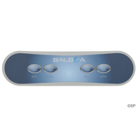 Balboa AX40 4 Button Auxillary Topside Touchpad Panel Overlay Decal - Jets 1, Jets 2, Jets 3, Jets 4