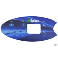 Balboa VL702S Oval 7 button 3 pump touchpad overlay decal