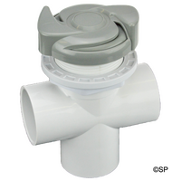 Balboa Water Group Top Access 2" Sapphire Diverter - Grey