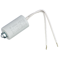 6.3 uF Capacitor - Pump Motor Run Capacitor with Fly Lead