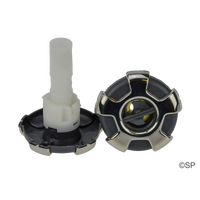 CMP 200 Series 2.25" Typhoon rotational jet internal - Crown series - stainless steel / graphite grey / silver