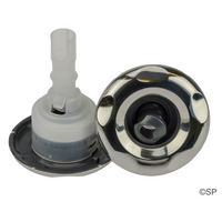 CMP 300 Series 3" typhoon jet internal -rotational - 5 scallop stainless steel / graphite grey
