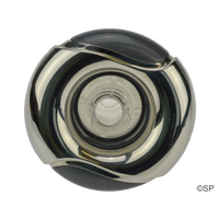 CMP 400 Series 4" typhoon jet internal - directional - Wave Face stainless steel / graphite grey CLEAR for LED