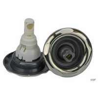 CMP 500 Series 5" typhoon jet internal - rotational - 5 scallop stainless steel / graphite grey