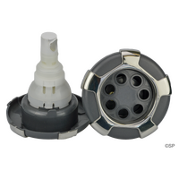 CMP 500 Series 5-1/4" crown series typhoon jet internal - 7 port rotossage - stainless steel / graphite grey