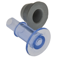 CMP SQR LED 1" faceted Spot fitting with grey grommet
