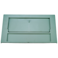 CMP Front Access Wide Mouth Weir Door & Frame - Grey