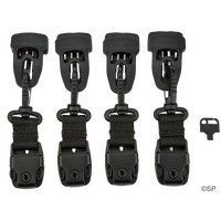 Cover Safe Spa Cover Harness Retrofit Kit - 4 Pack