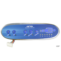 Dimension One Spas Gecko K-42 DJS Touchpad Panel - Blue
