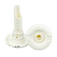Edgetec Euro Adjustable Spa Bath Jet - Classic White