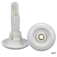 Edgetec Mini Trio Adjustable Spa Bath Jet - Classic White