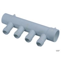 Edgetec 3/4" Barb x 1" Spg x 1" Skt 4 Port Manifold