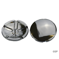 Edgetec Spa Bath Air Injector Cap & Check Valve - Chrome