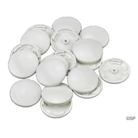 Englefield Spa Bath Air Injector Cap / Air Jet Cap Only - 18 cap kit - White