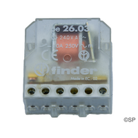 Finder Latching Step Relay - 2 pole NO/NC