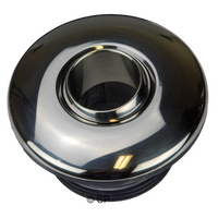 flolux flojet polished 316 Stainless Steel spa jet / pool return 40mm threaded eyeball