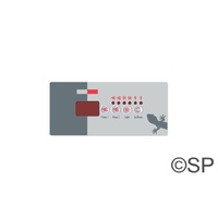 Gecko / Spa Builders K-18 / TSC-18 Panel - 4 button touchpad overlay decal only