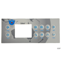 Gecko / Spa Builders TSC-4 10 button Overlay Sticker - Heritage Spas
