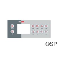 Gecko / Spa Builders TSC-4 10 button Overlay Sticker