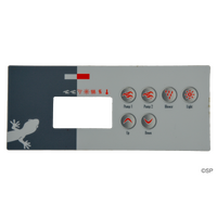Gecko / Spa Builders TSC-35 / K-35 6 Button Overlay Sticker