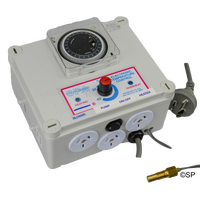 Spa Gas Controller 10A w/double airswitch & timer