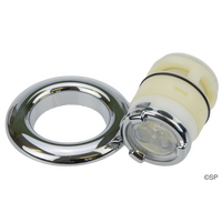 GG Industries Trans Adjustable Tri-grip Spa Bath Jet Twin Rotating - Chrome - with escutcheon