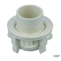 Hydroair Magna Jet Eyeball & Lock Cage Assembly - Directional Nozzle - White