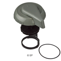 Hydroair 2" Diverter Valve Repair Kit - Notched Style - Grey