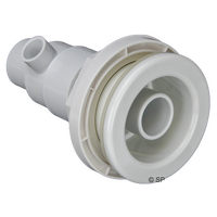 Hydroair VSR Whirlpool / Swim Jet Assembly w/ 1" nozzle - White