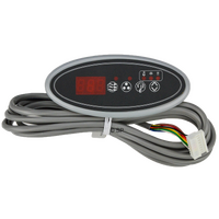 Hydroquip ECO-2 4 Button small Oval Topside Panel Touchpad