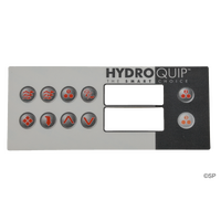 Hydroquip HT-2 10 Button Overlay Decal