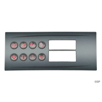 Hydroquip HT-2 8 Button Overlay Decal