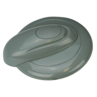 Hot Spring Spa Diverter Lever and Bezel - grey - 97-08