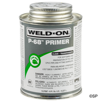 IPS Weld-On P68 Primer - 1 pint/473ml - Clear