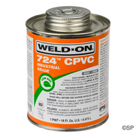 IPS Weld-On 724 CPVC Solvent Cement - 1 pint/473ml - Grey